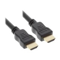 InLine® HDMI Kabel, High Speed HDMI® Cable with Ethernet, Stecker / Stecker, schwarz / gold, 2m (17502P)