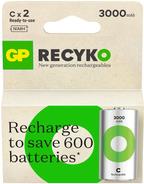 GP Battery ReCyko Baby C -Akku NiMH 3000 mAh 1.2 V 2 St. (GPRCK300C136C2)
