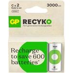 GP Battery ReCyko Baby C -Akku NiMH 3000 mAh 1.2 V 2 St. (GPRCK300C136C2)