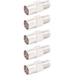 S/CONN maximum connectivity IEC-Buchse auf F-Buchse SET 10x (85324-SET5)