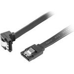 Lanberg CA-SASA-13CU-0050-BK SATA-Kabel 0,5 m SATA 7-pin Schwarz (CA-SASA-13CU-0050-BK)