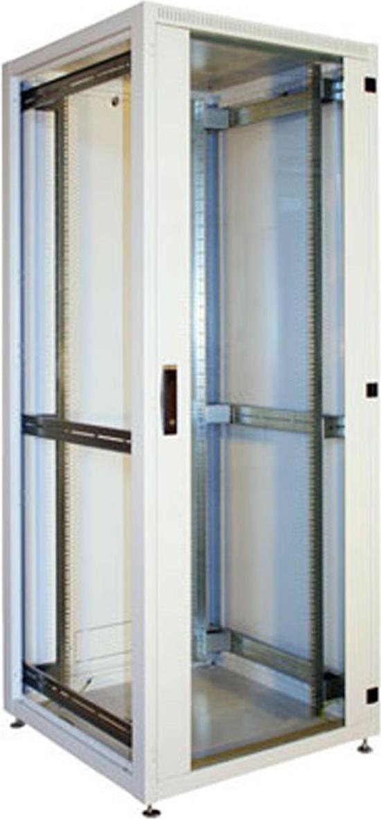 Conteg iSEVEN RI7 Netzwerkschrank 21 HE 600x600 mm Lichtgrau