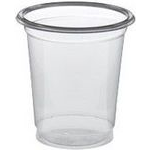 PAPSTAR Kunststoff-Schnapsglas "pure", PLA, 2 cl, glasklar aus Bio-Kunststoff PLA (Polylactid), Durchmesser: 39 mm, - 1 Stück (87820)