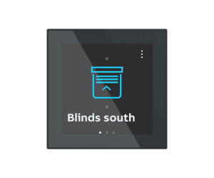 Busch-Jaeger RoomTouch 4" KNX Smart-Display 1–12fach mit Busankoppler Schwarz