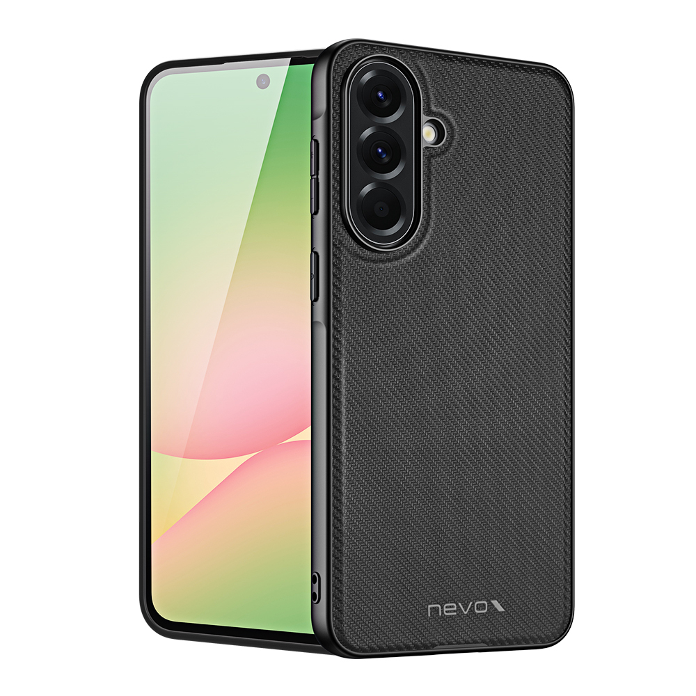 Nevox StyleShell NYLO Handyhülle für Samsung Galaxy A57 5G, 6.7", Schwarz