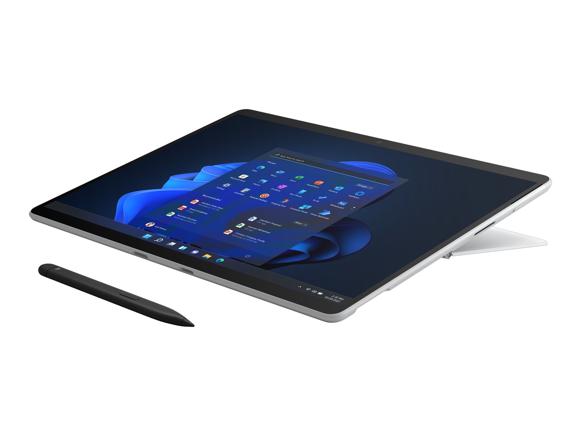 Microsoft Surface Pro 10 5G 13" Core Ultra 7 16 GB RAM 256 GB SSD Platin