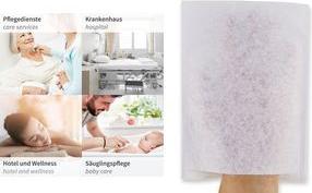 HYGONORM Waschhandschuhe Light, aus Molton-Vlies, weiß Molton-Vlies aus Polyester, leicht, saugstark & weich, - 1 Stück (53429)