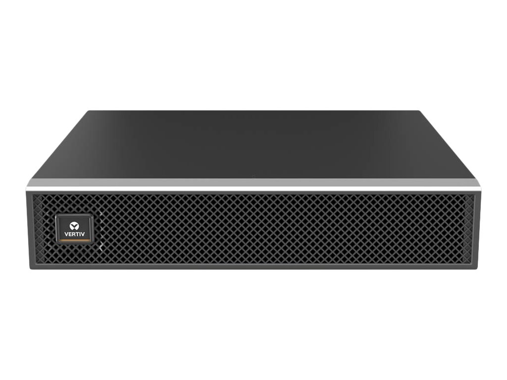 Vertiv Liebert GXT5 Externes Batteriegehäuse 3 kVA 72V 6x 9 Ah VRLA 2U Schwarz