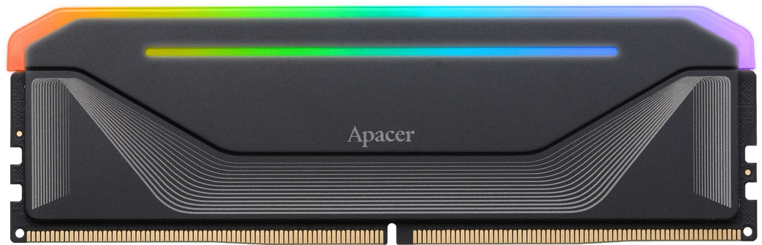 Apacer NOX RGB DDR5 16 GB Kit PC5-44800 5600MT/s CL40 Gaming RAM (geöffnet)