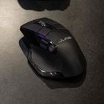 JLab Epic Bluetooth-Maus, Ergonomisches Design, 9 Tasten Verbindung über Bluetooth oder USB-Dongle, Kompatibel mit Windows, Mac OS und Chrome OS (IEUMEPICMOUSERBLK124)