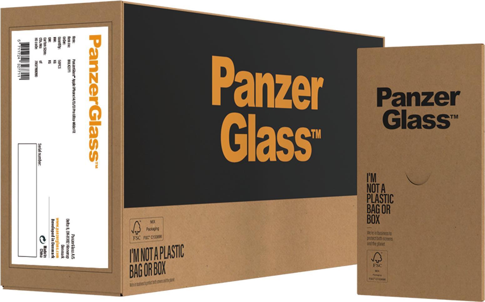 PanzerGlass ™ Displayschutz Apple iPhone 14 | 13 | 13 Pro | Ultra-Wide Fit (BULK2771)