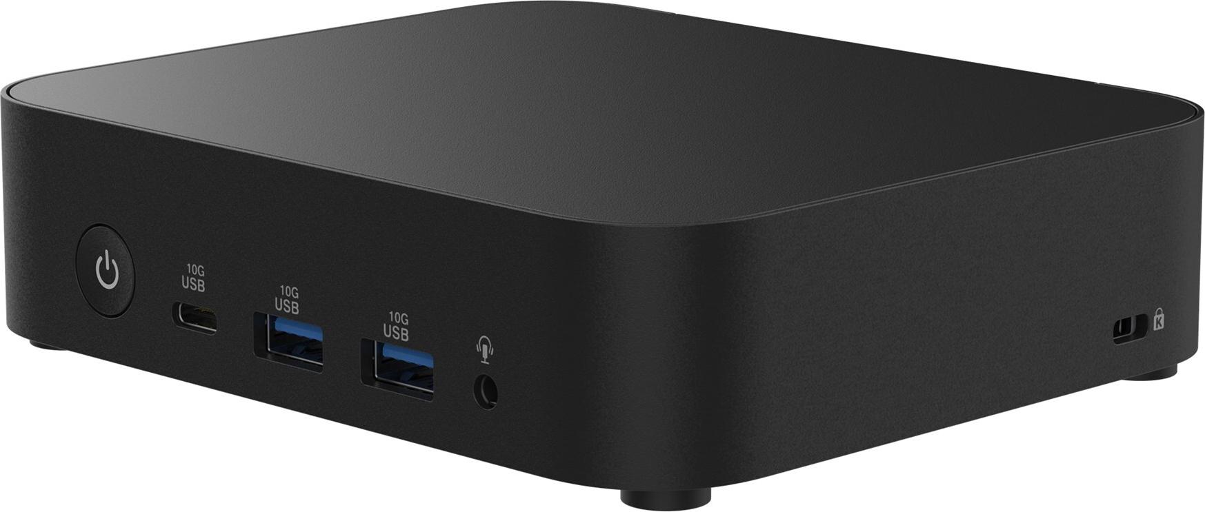 ASUS NUC 14 Essential Kit RNUC14MNK9700002 Barebone Mini-PC Intel N97 Schwarz