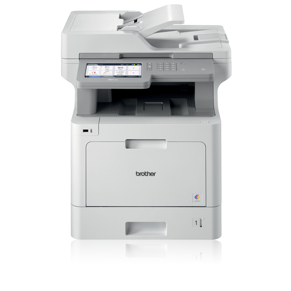 Brother MFC-L9570CDW Farblaser-Multifunktionsdrucker 31 ppm A4 WLAN NFC Duplex Weiß