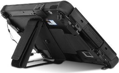 Getac F110 Bracket with Rotating Hand Strap Griff Schwarz (GMHRXF) (geöffnet)