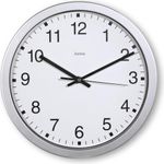 Hama Wanduhr Mallorca, Ø 30 cm, Silber (00185870)