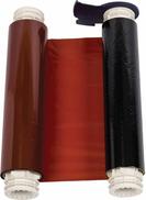 Brady, B85-R-220x60-BK/RD-200P, Farbband, Schwarz/Rot, 220mm x 60m, Farbfeldlänge 200mm, für BBP85 u. Powermark (013522)