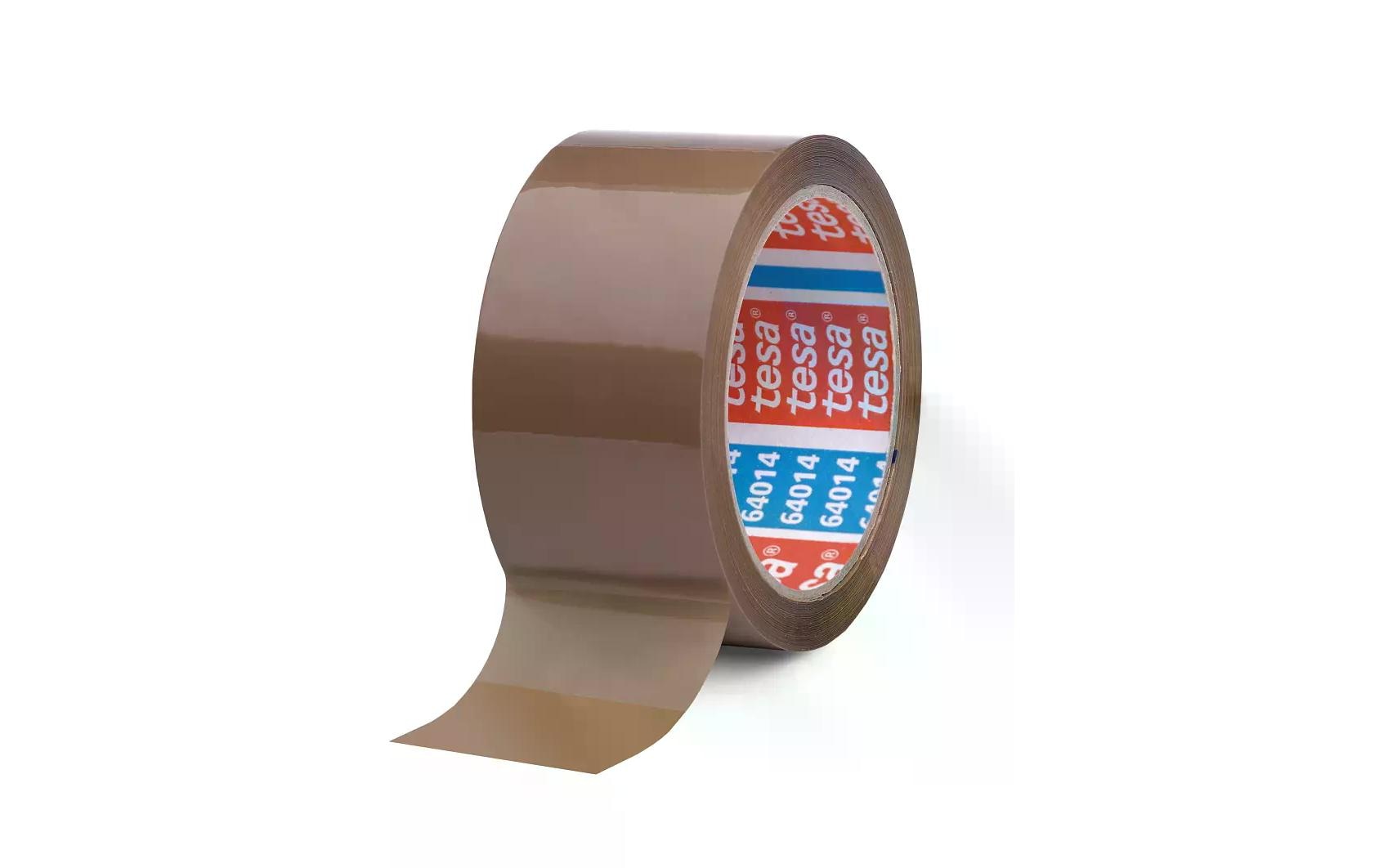 tesa tesapack 64014 Packband 50 mm x 66 m 6 Rollen Braun