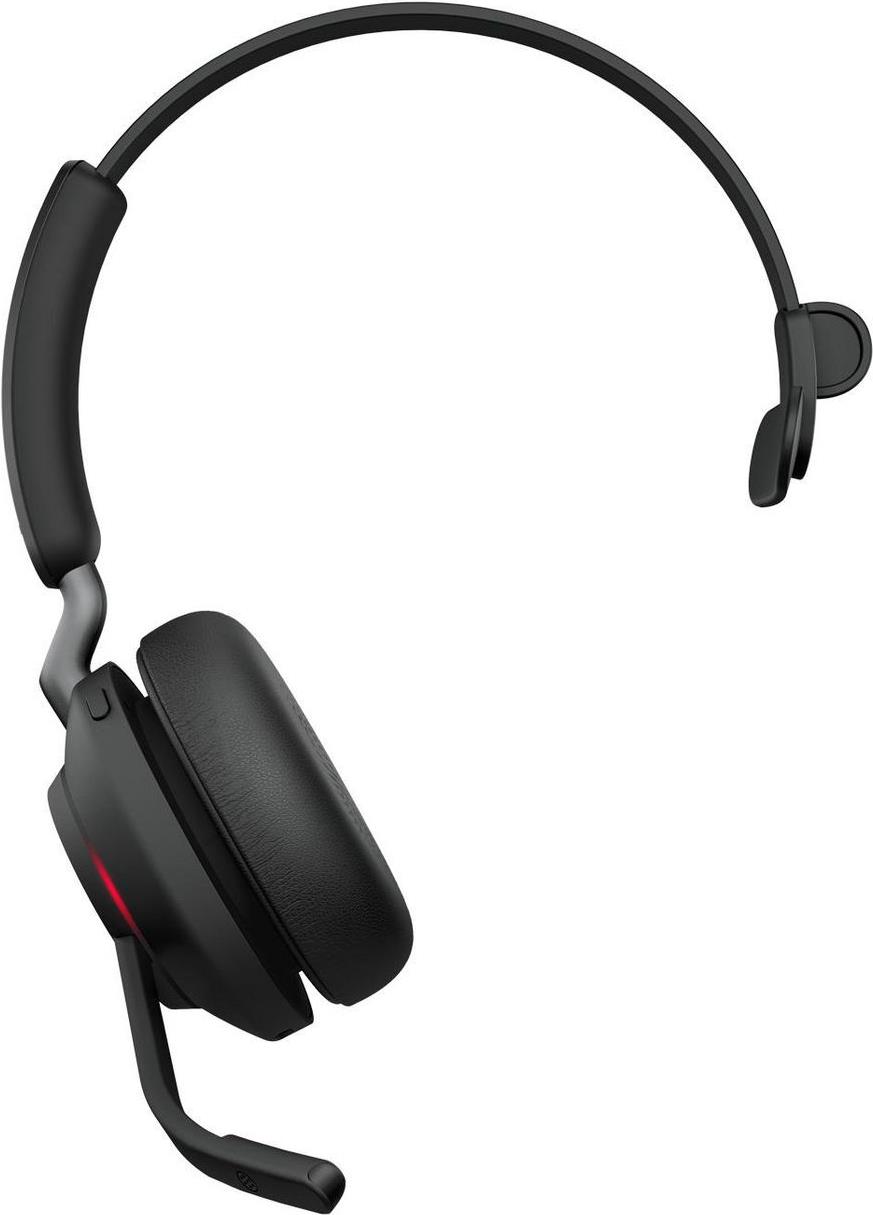 Jabra Evolve2 65 MS Mono On-Ear Bluetooth Headset Schwarz