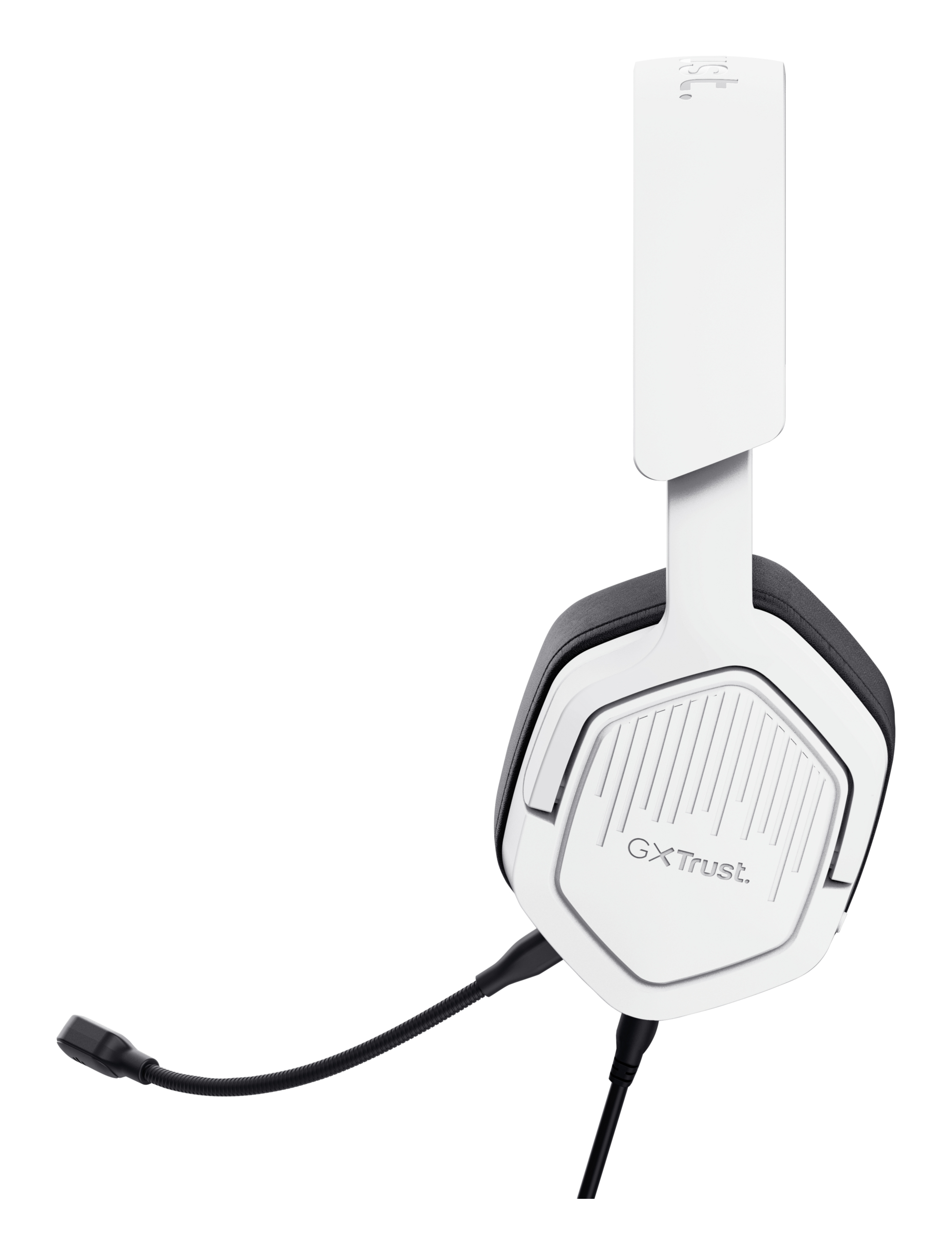Trust GXT 492W Carus Headset Kabelgebunden Weiß