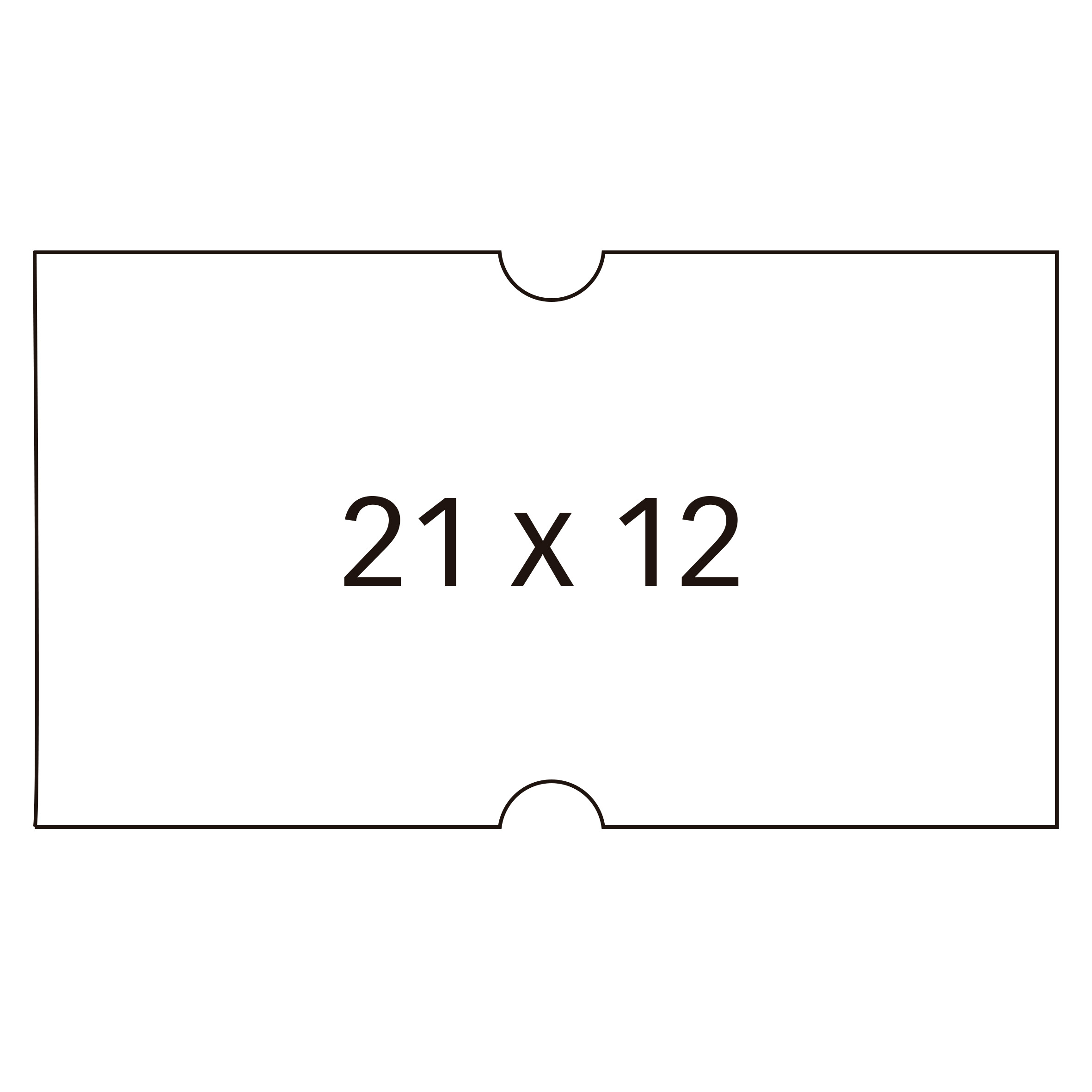 agipa APLI-Agipa Etiquettes Etiketten 21 x 12 mm Weiß