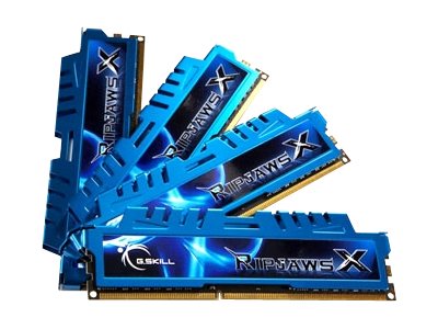 G.Skill Ripjaws-X DDR3 32 GB RAM Kit 4x 8 GB DIMM 240-Pin 1600 MHz CL9