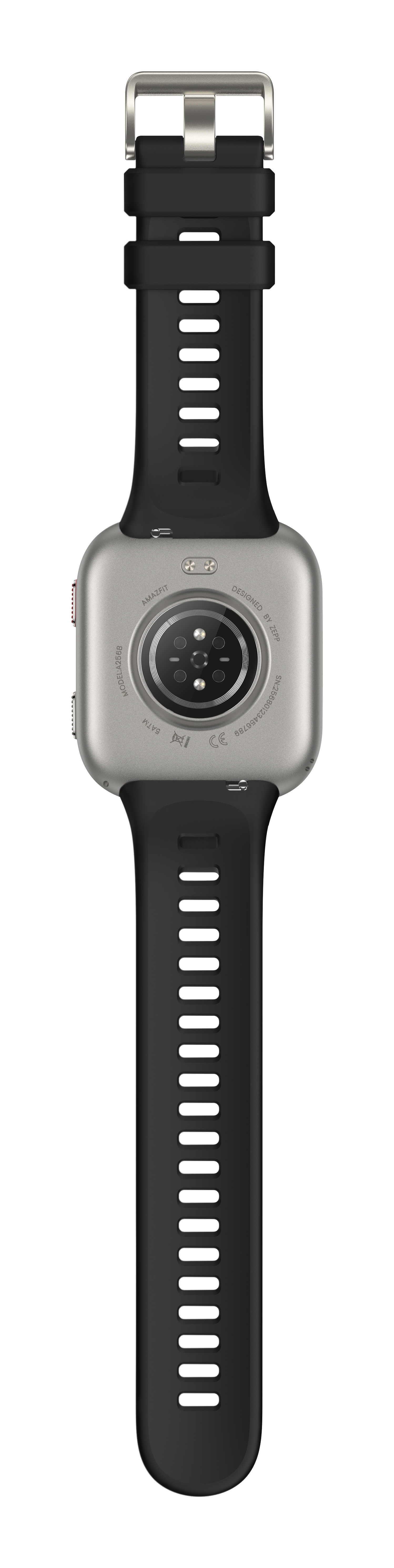 Amazfit Bip Max 2.07" AMOLED Smartwatch Silber