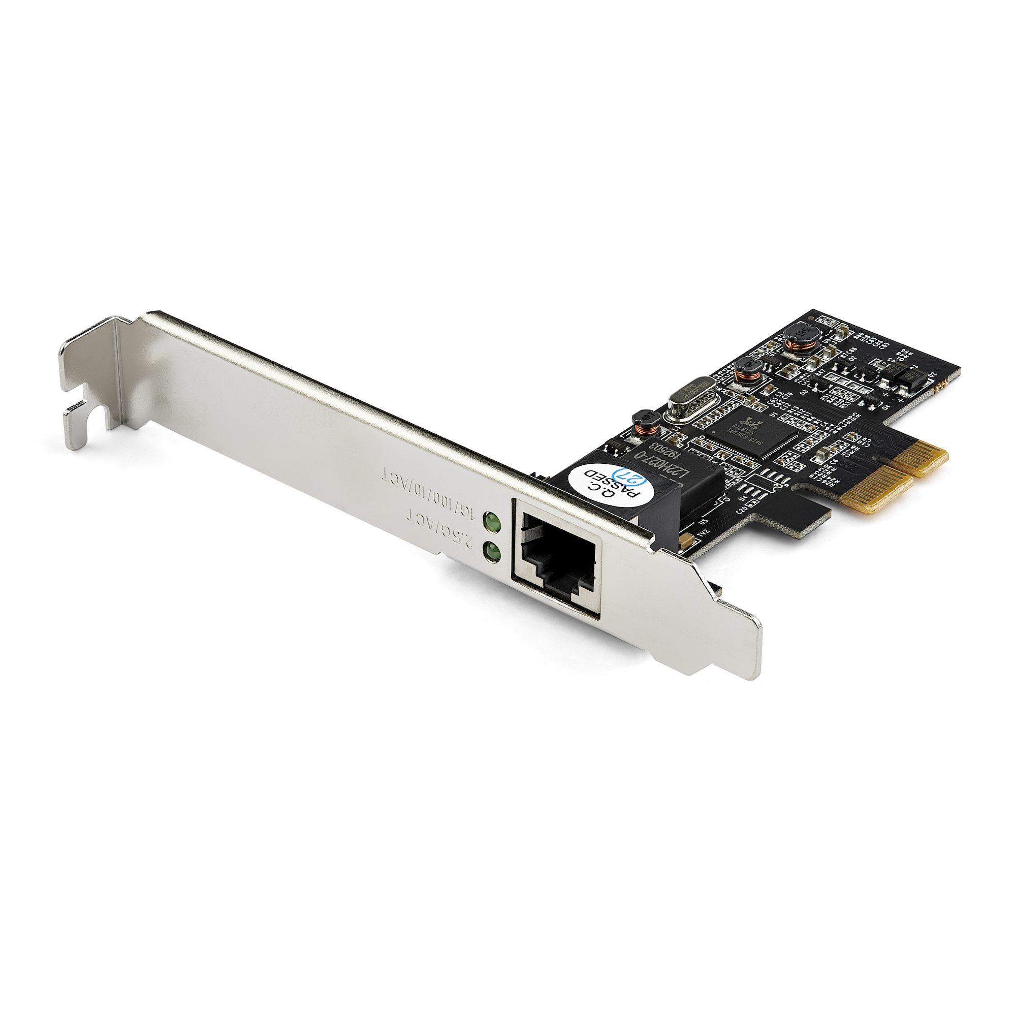 StarTech.com ST2GPEX PCIe x4 Netzwerkkarte 2.5 Gbps Low-Profile Schwarz