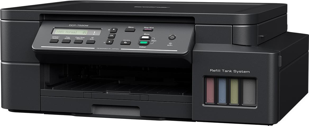 Brother DCP-T520W Multifunktionsdrucker Tintenstrahl A4 6000 x 1200 DPI 30 Seiten pro Minute WLAN (DCPT520WYJ1)