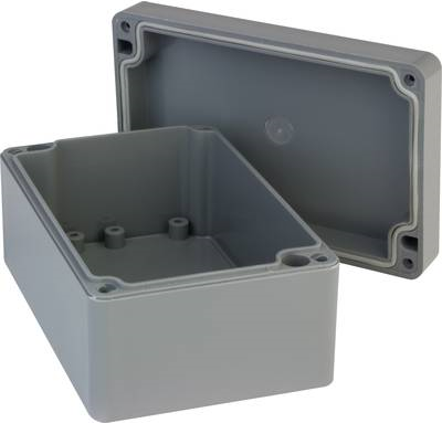 Bopla Universal-Gehäuse 75 x 80 x 57 Polyamid Silber-Grau (RAL 7001) PK 105 1 St. (38105000)