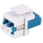 S/CONN maximum connectivity LWL-Keystone Verbinder, LC-LC, Duplex, blau (08-10200)