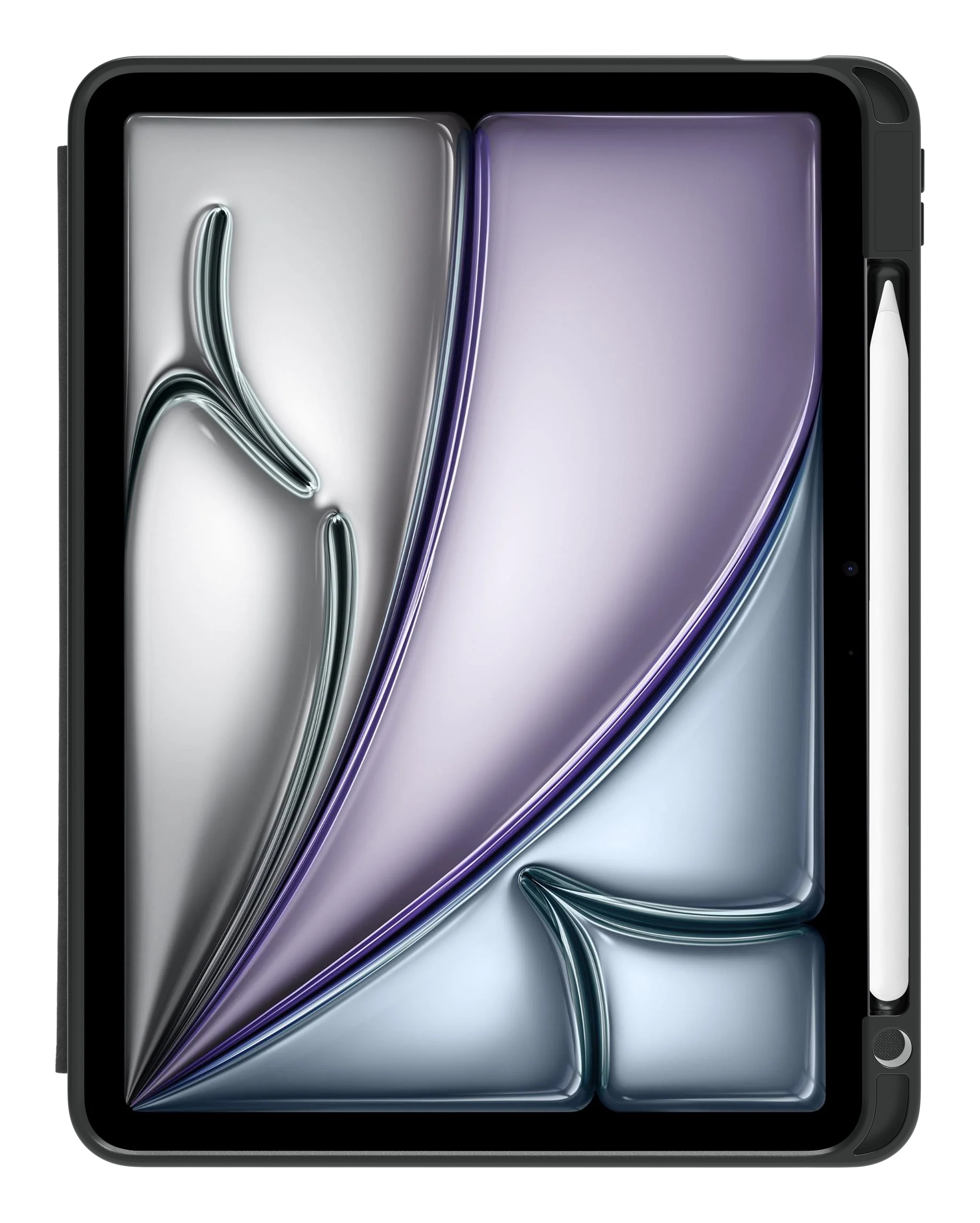 OtterBox React Series React Folio Flip-Hülle für iPad Air 11" (M3/M2/5./4. Generation) Schwarz