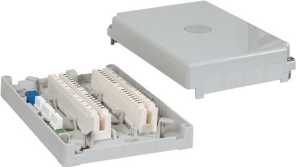 EFB-Elektronik LSA Minibox 201 C 20DA BxHxT = 120 x 170 x 42 mm Hersteller: EFB Elektronik (46053.1)