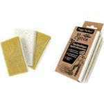 Peggy Perfect Reinigungsschwamm "GoGreen", 3er Pack natürliche Materialien, aus Agavefibre, zweiseitig - 1 Stück (30269)