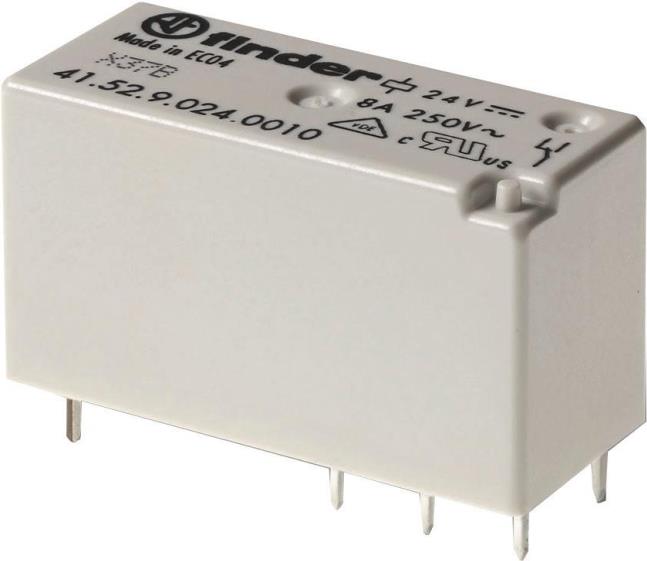 41.52.9.024.0000 Printrelais 24 V/DC 8 A 2 Wechsler 1 St. 41.52.9.024 (415290240000)