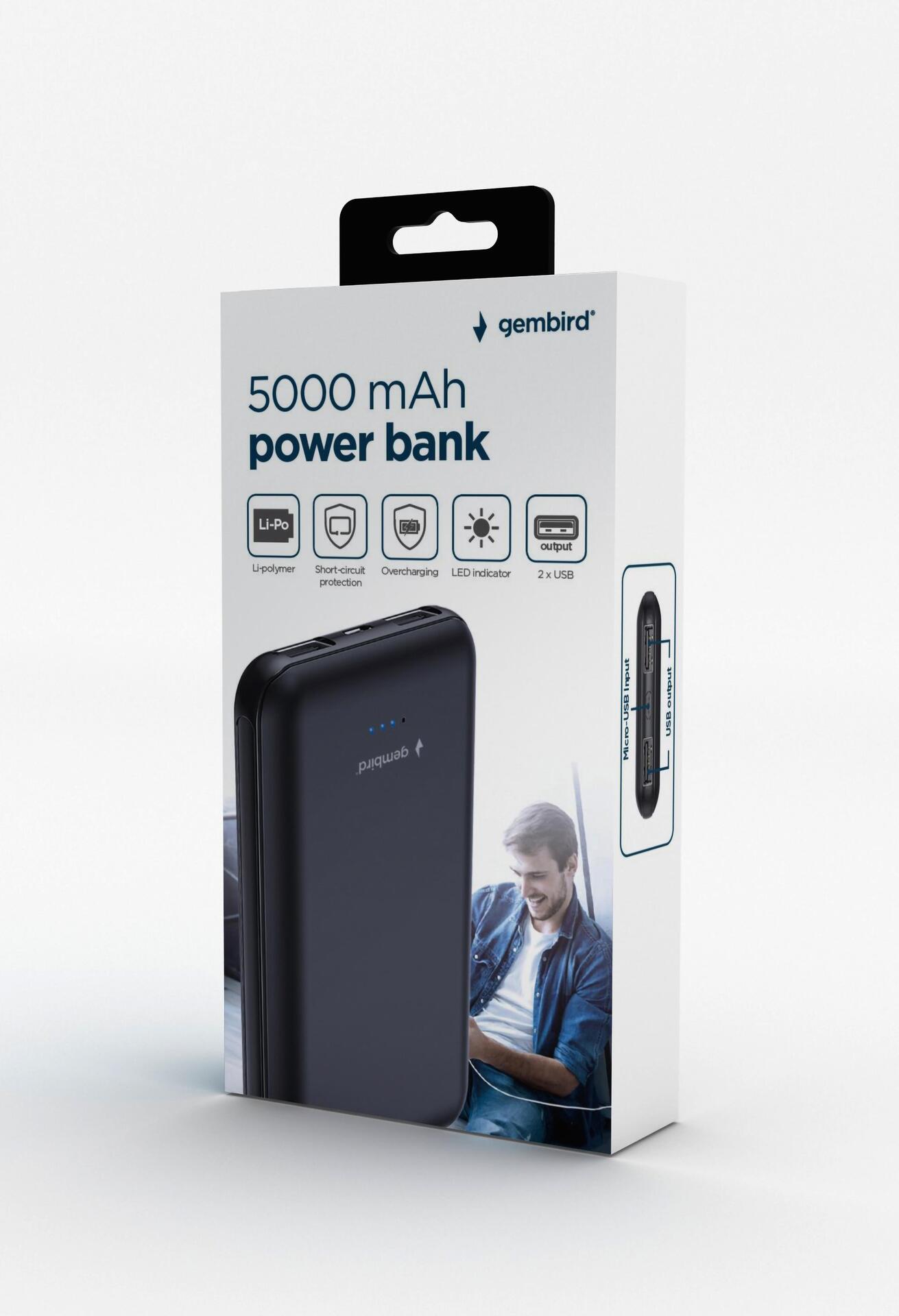 Gembird PB05-01 Powerbank (PB05-01)