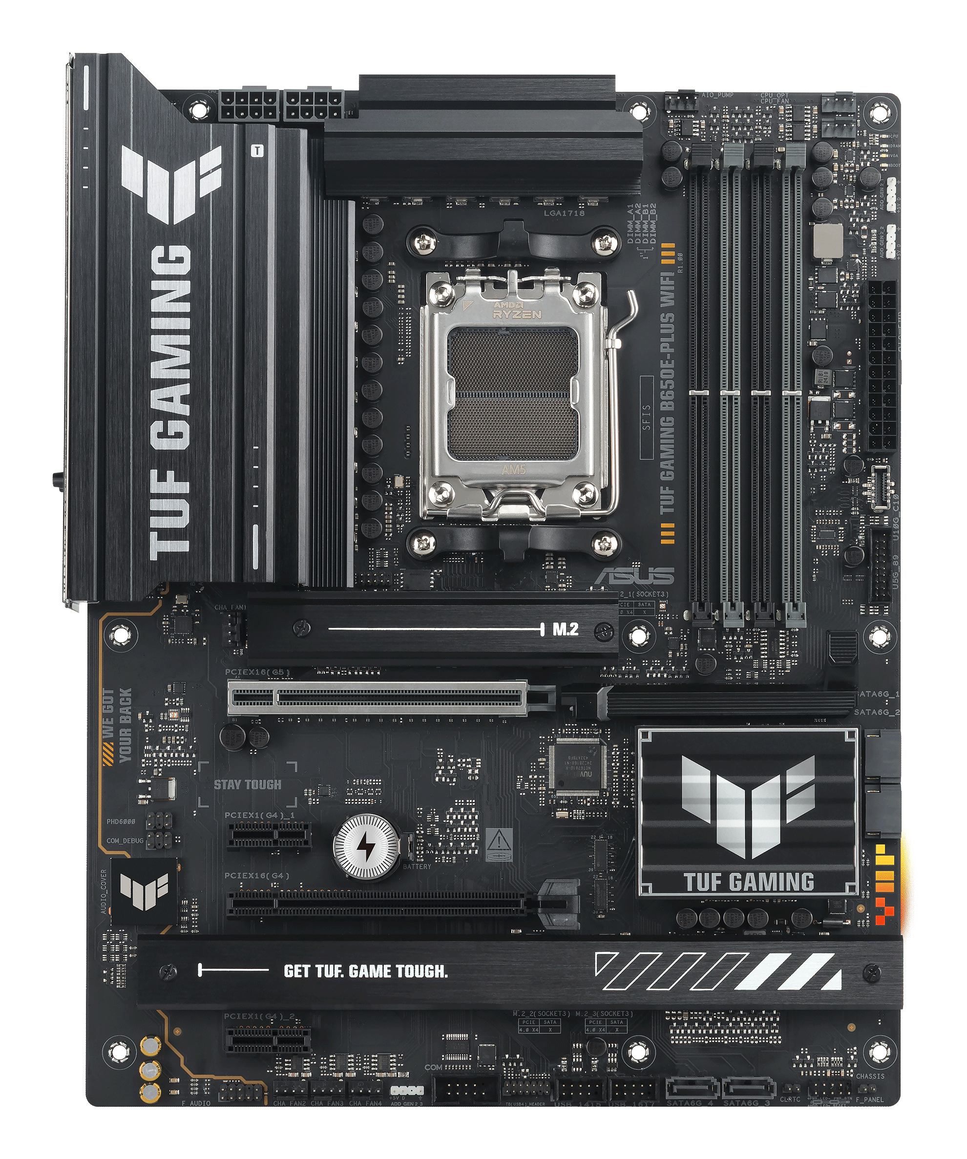 ASUS TUF GAMING B650E-PLUS WIFI Mainboard ATX Schwarz