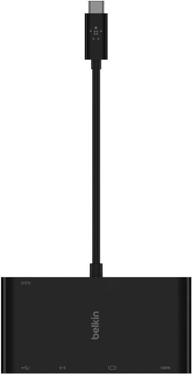 Belkin AVC004BTBK USB-C Dockingstation HDMI VGA Gigabit Ethernet 100 W PD Schwarz