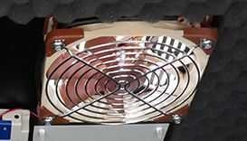 SILENCE RACK Erweiterungssatz für schallgedämmte Server- und Netzwerkschränke vom Typ und RITTAL silenced - 1 Ventilatoren inkl. Anschlußkabel und Montage (99SRLUEERW1)