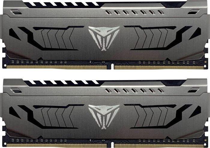 Patriot Viper Steel Extreme Performance DDR4 32 GB RAM Kit 2x16 GB 3200 MT/s CL16 Grau