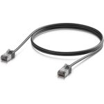 Ubiquiti Ultra-thin, rugged, shielded GbE networking (UACC-CABLE-PATCH-OUTDOOR-C6A-1M-BK)