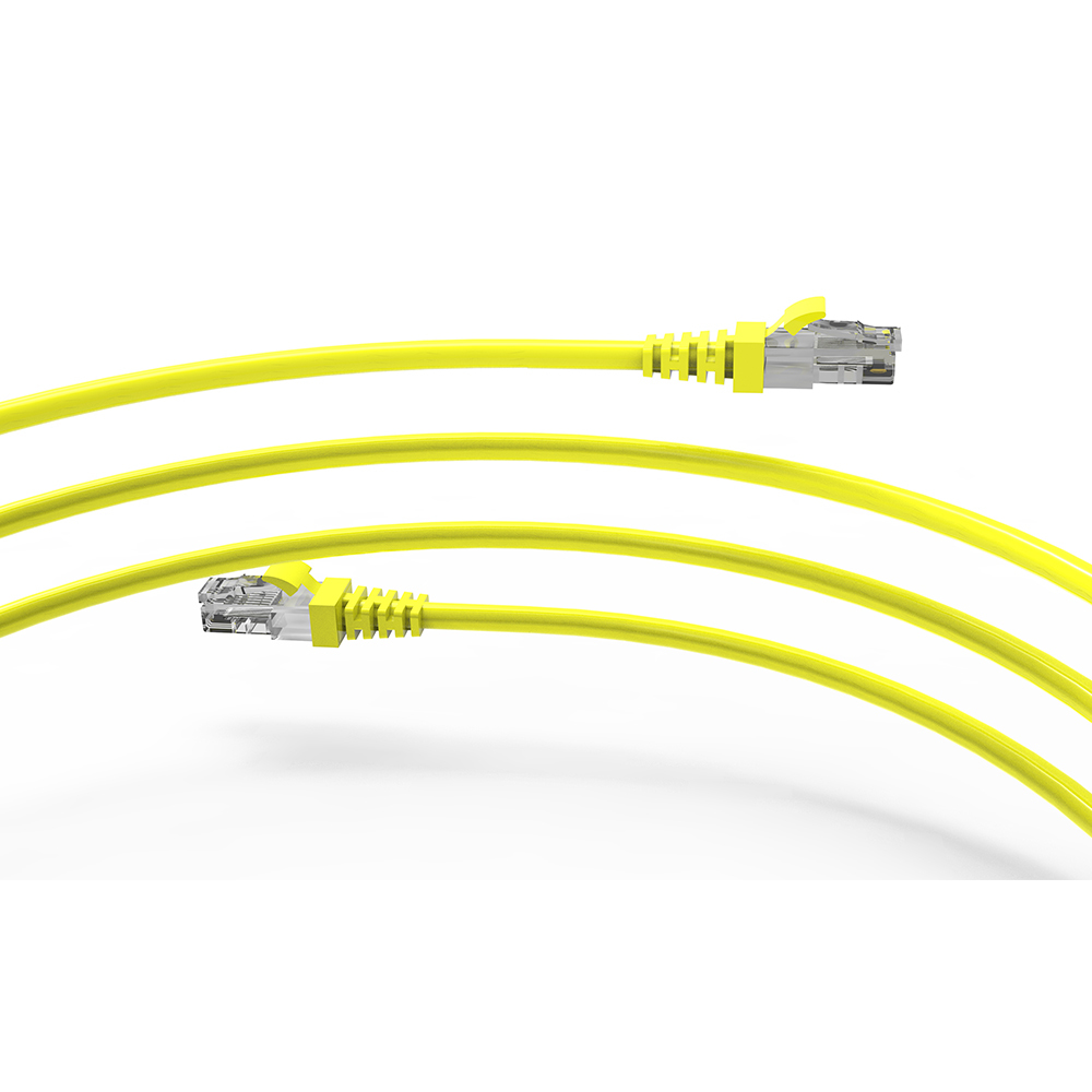 INCA ICAT6-01TS Cat6 UTP Patchkabel 1 m Gelb