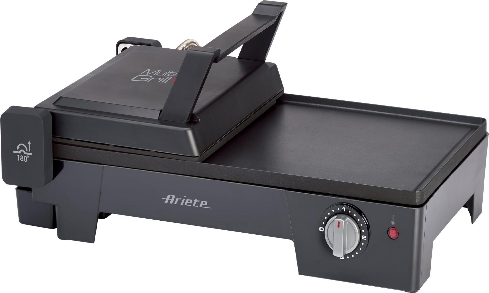 Ariete MultiGrill 1916 3 in 1 Kontaktgrill Schwarz