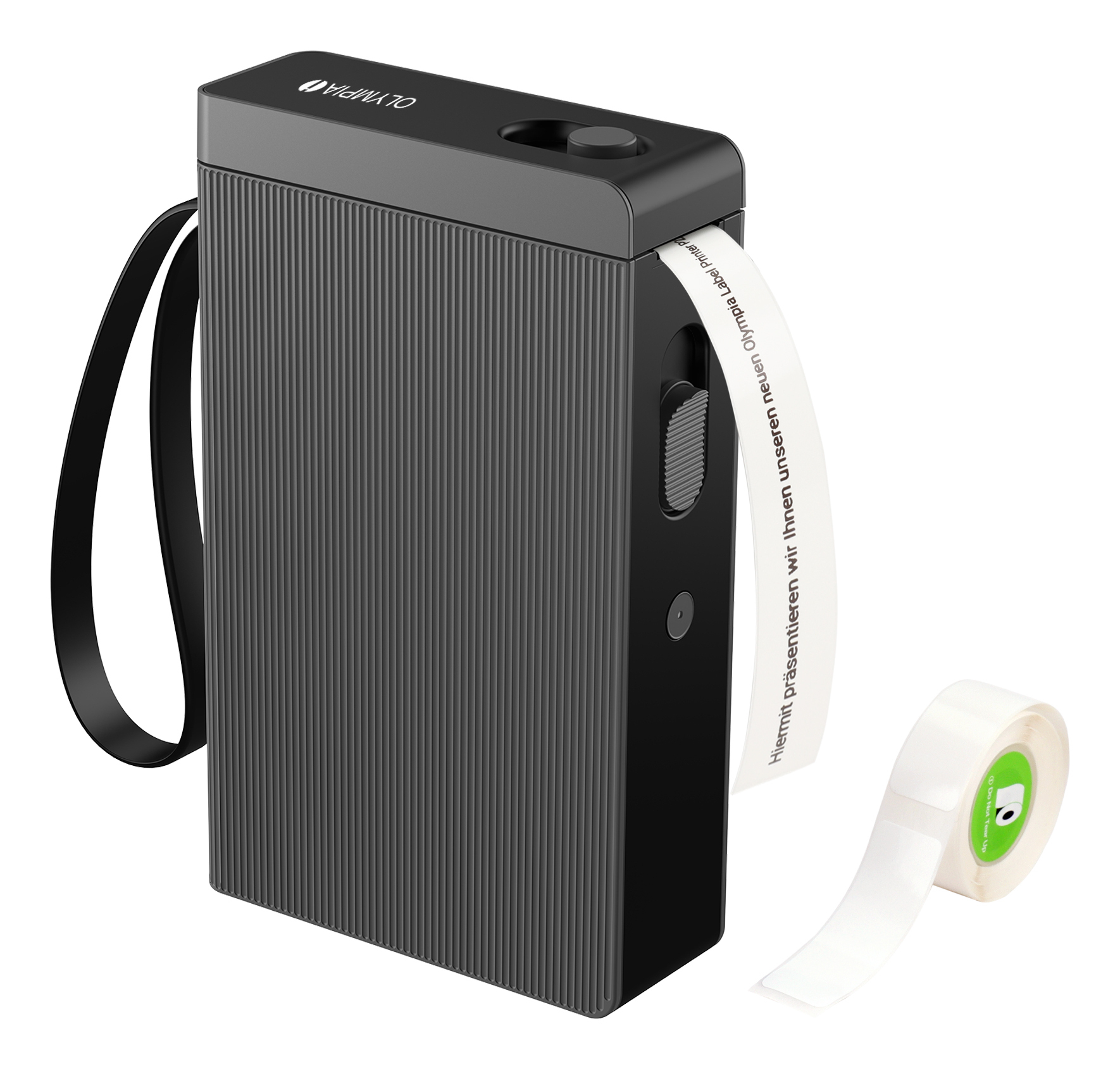 Olympia P22 Etikettendrucker 203 dpi Bluetooth Schwarz