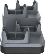 ZEBRA WS101/301 4-Slot Charger, Allows Charging of 4 WS101/301 Devices. Country Specific Power Supply (PWR-WUA5V45W1xx) and USB-C Cable (CBL-EC5X-USBC3A-01) are all sold separately. (CRD-WS1X3-4SC-01)