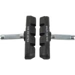 FISCHER Fahrrad-Bremsschuhe, V-Bremse, klemmbar für Alu- und Stahlfelgen, nach DIN EN 14766 - 1 Stück (85189)