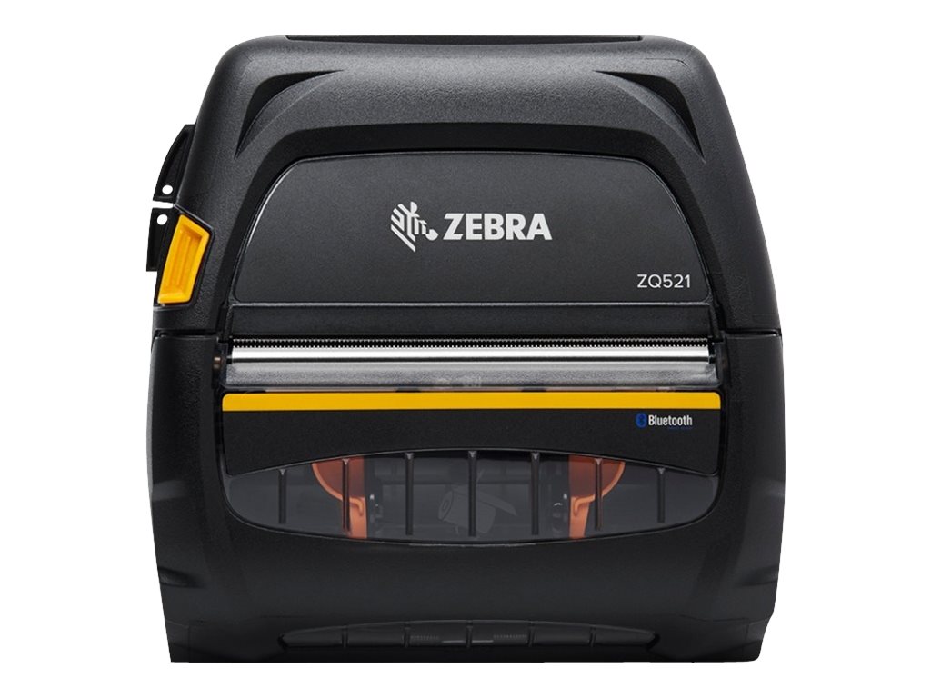 Zebra ZQ500 Series ZQ521 Mobildrucker Thermodirekt 203 dpi 127 mm/s Bluetooth NFC USB Schwarz