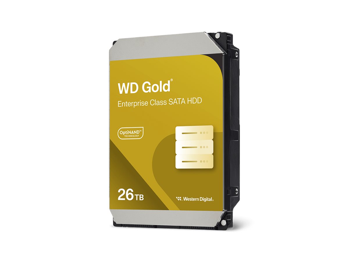 WD Gold WD261KRYZ Interne Festplatte 26 TB 3.5" SATA 6Gb/s