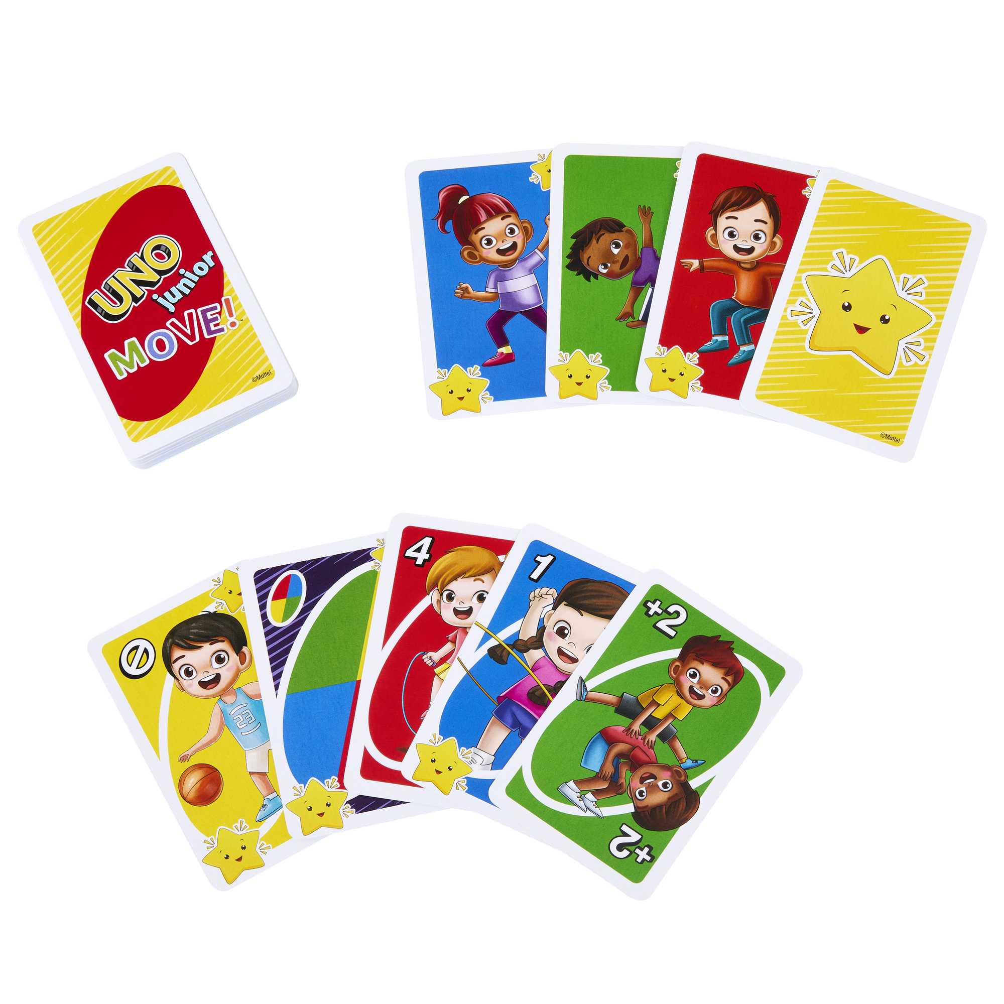 Mattel Games UNO Junior Move Kartenspiel