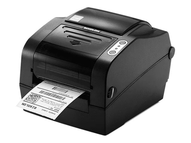 Bixolon SLP-TX420 Etikettendrucker 203 dpi Thermodirekt/Thermotransfer 178 mm/s Bluetooth USB Schwarz, Grau