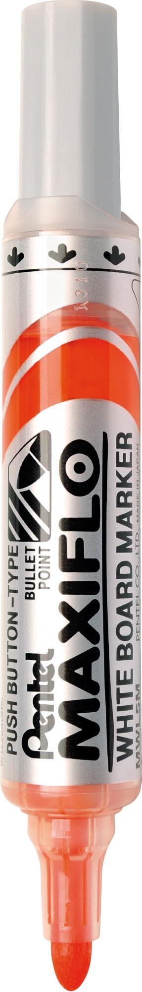 Pentel Maxiflo MWL5M-F Whiteboard-Marker 2,5 mm Orange